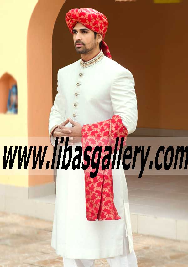 Amir Adnan Branded gorgeous embellished Sherwani Suit Amir Adnan Branded Suiting Fabric Sherwani Suits Sacramento California CA USA
