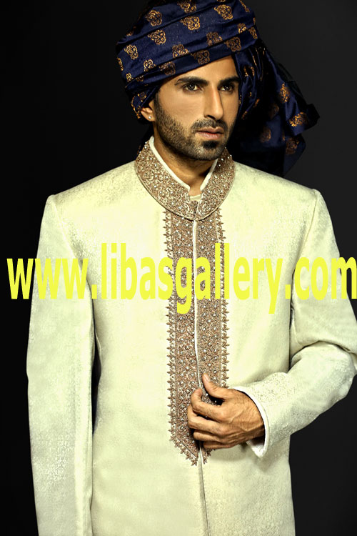 Scrumptious Sherwani Suits for Groom 2015 2016 Scrumptious Sherwani Suit UK Ziggi studio Menswear Sherwani Groom Sherwani Men