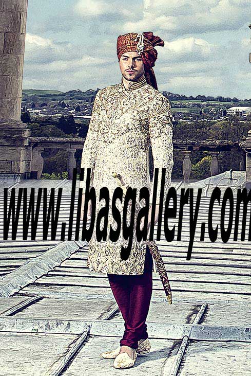 Eid Summer Groom Dulha Sherwani Dresses 2016 Pakistani Sherwani Designs 2016 with pants UK,USA,Canada Eid Summer Groom Dulha Sherwani Dresses 2016 Pakistani Sherwani Designs 2016 with pants UK,USA,Canada