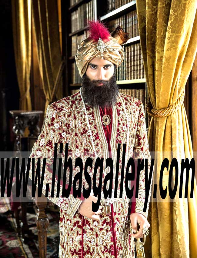 Designer sherwani collection 2016 for men for Royal wedding with feeling of royal prince sherwani Riyadh Jeddah Saudi Arabia Designer sherwani collection 2016 for men for Royal wedding with feeling of royal prince sherwani Riyadh Jeddah Saudi Arabia