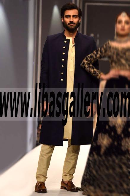 Perfect Groom Perfect Match Perfect Fitting online sherwani designs for Men Groom Dulha 2016 2017 Leon Paris France
