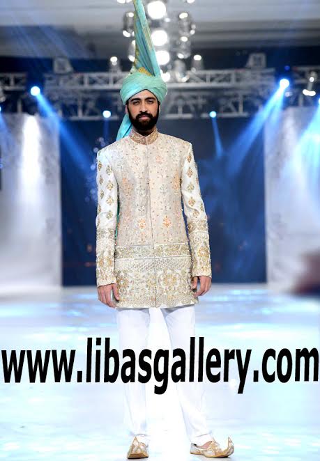 PFDC presents PLBW Paris Loreal Bridal Week Lahore Pakistan 2016 2017 to launch Designer Sherwani New Styles For Groom Dulha Nosha Shahbala PFDC presents PLBW Paris Loreal Bridal Week Lahore Pakistan 2016 2017 to launch Designer Sherwani New Styles For Groom Dulha Nosha Shahbala