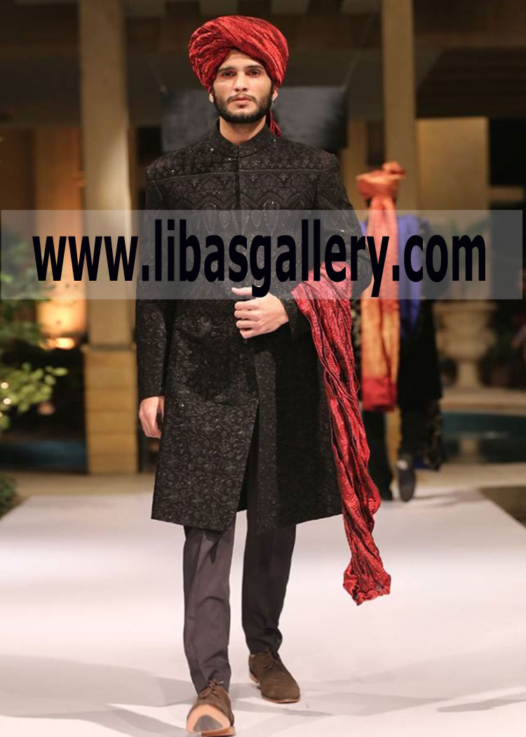 ladies sherwani collar design