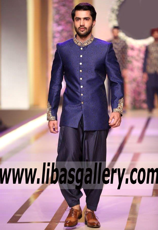 short sherwani suit
