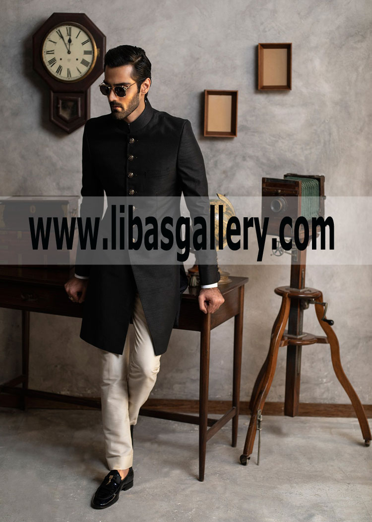 Raw Silk New wedding sherwani latest 2019 picture Groom nikah barat rukhsati Qatar Kuwait Oman Raw Silk New wedding sherwani latest 2019 picture Groom nikah barat rukhsati Qatar Kuwait Oman