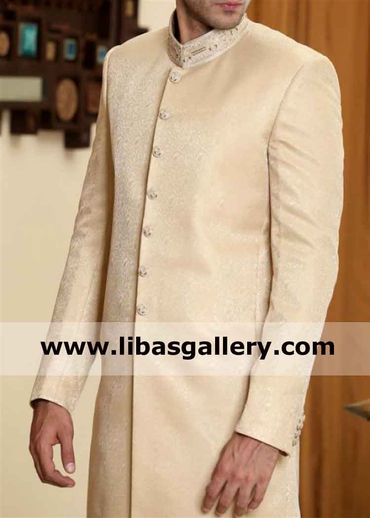 Wedding Sherwani Complete range for Groom Variety of Fabrics Style Colors UK USA Canada Wedding Sherwani Complete range for Groom Variety of Fabrics Style Colors UK USA Canada