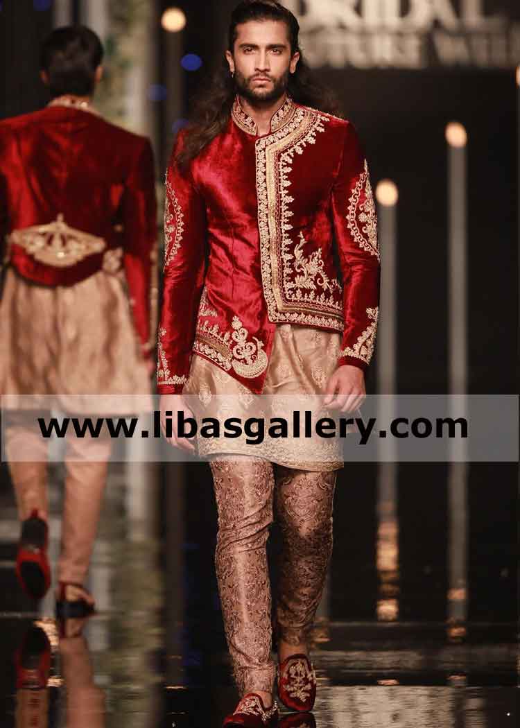 New type of Groom Wedding Velvet Jacket Embellished Shop online Toronto Montreal Canada New type of Groom Wedding Velvet Jacket Embellished Shop online Toronto Montreal Canada