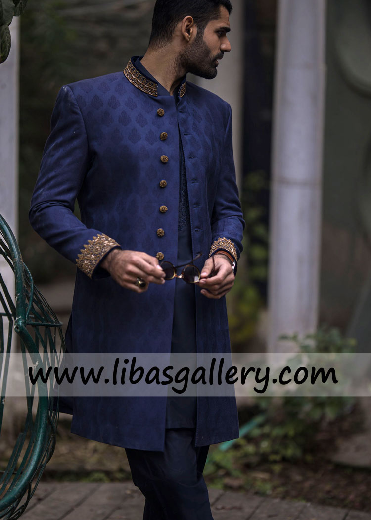 short sherwani suit
