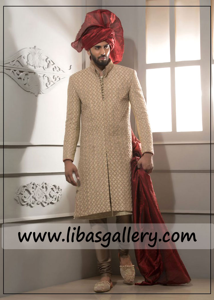 Embroidered Groom Wedding Sherwani Article latest one for skillful Family Man California Arizona USA Embroidered Groom Wedding Sherwani Article latest one for skillful Family Man California Arizona USA