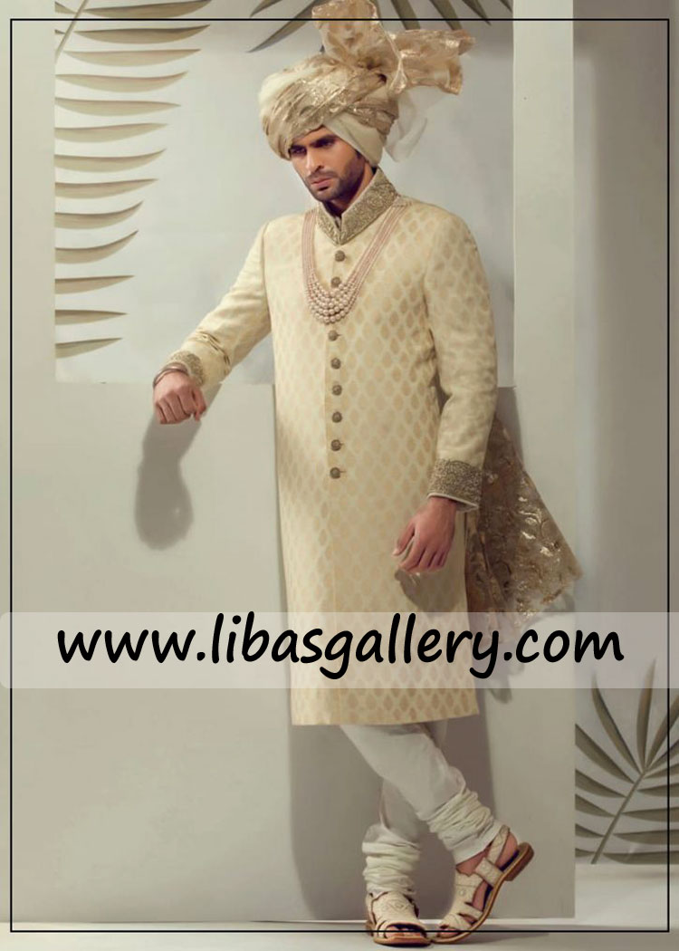big embellished collar groom wedding sherwani and churidar pajama order us summer winter wedding sherwani article latest new york sugar land USA big embellished collar groom wedding sherwani and churidar pajama order us summer winter wedding sherwani article latest new york sugar land USA
