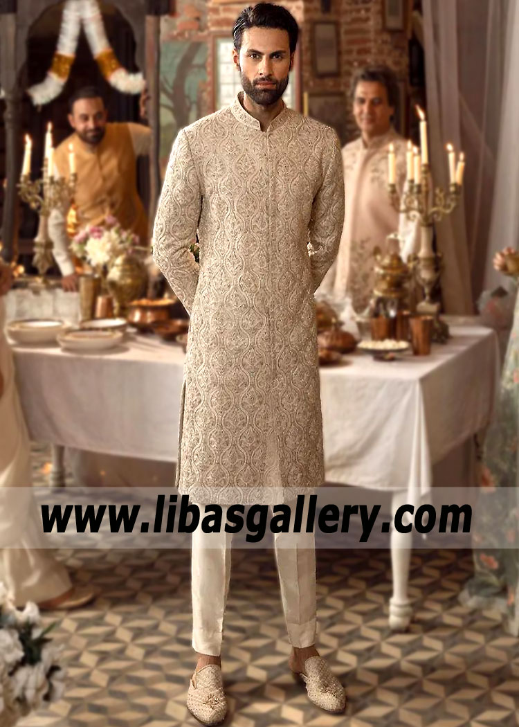 Latest Groom Sherwani Suits | Special Wedding Sherwani Suits 2023 - The best ideas of Groom Sherwani Suits