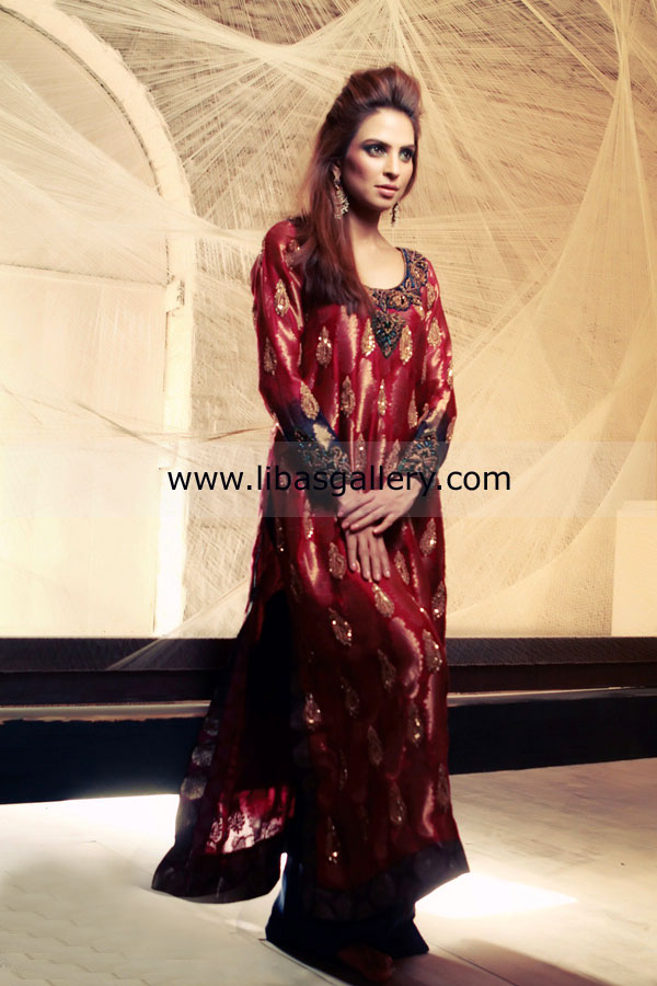 Pakistani Designer Teena Durrani Trendy and Traditionally Embellished Dresses Latest Collection For Eid 2013 buy online UK, USA Pakistani Designer Teena Durrani Trendy and Traditionally Embellished Dresses Latest Collection For Eid 2013 buy online UK, USA