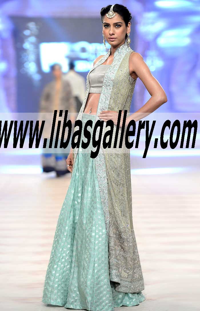 Pakistani Designer Lehenga Dress Special Occasion Lehenga Nida Azwer Lehenga Collection