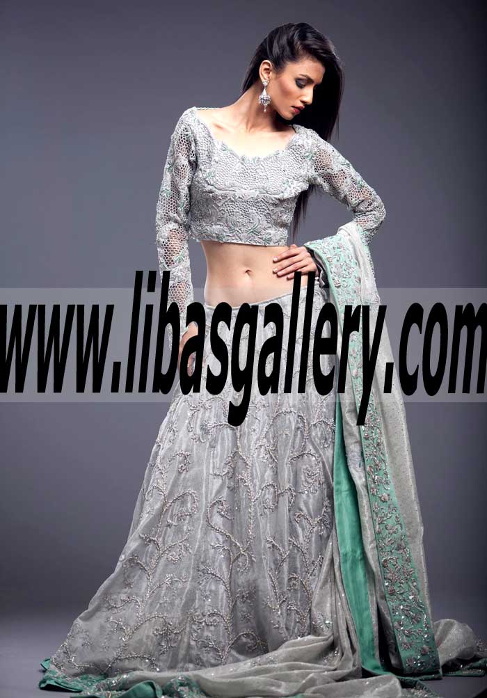  New and stylish wedding Lehenga dresses 2015 by Ayesha Somaya Wedding Lehenga Dresses Ayesha Somaya Lehenga Clothing Rapids Illinois US