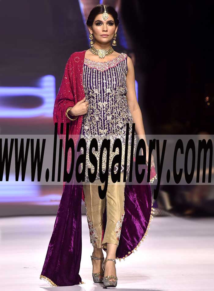 Dark Palatinate Purple party and evening hand embellished dress on pure chiffon raw silk net and velvet for women uk usa dubai canada Dark Palatinate Purple party and evening hand embellished dress on pure chiffon raw silk net and velvet for women uk usa dubai canada