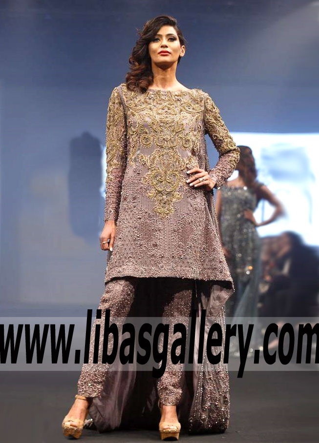 Special Occasion Dress HSY Formal Dresses Collection Beautiful Special Occasion Dress With Brush Train For Wedding And Special Events