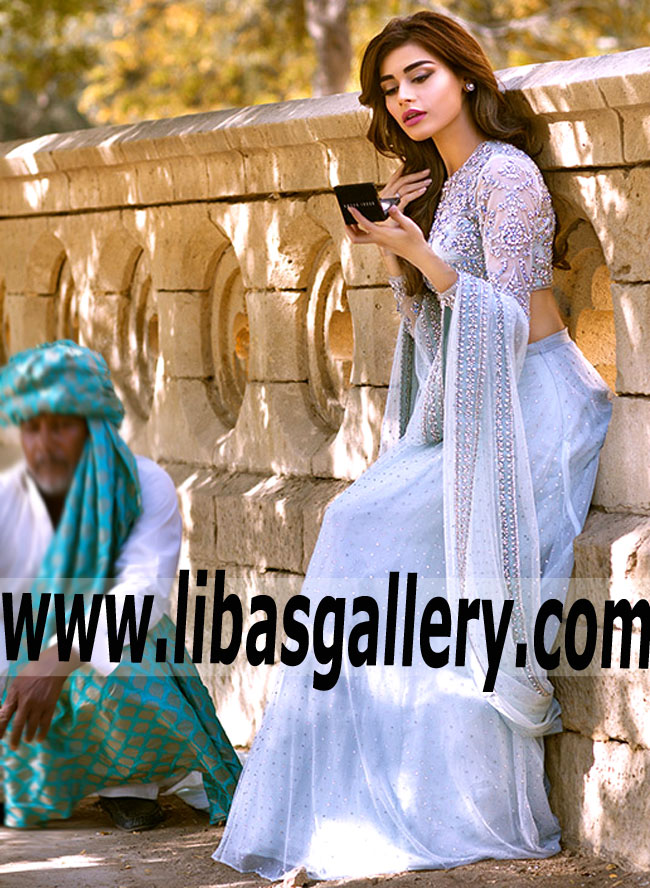 Pakistani Formal Dresses Designer Lehenga Choli Matawan New Jersey NJ USA Mina Hasan Joie de Vivre Collection
