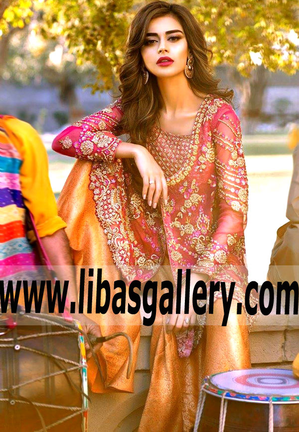 Pakistani Anarkali Bridal Dresses Mina Hasan Wedding Anarkali Dresses For Evening And Special Occasions Bur Dubai UAE Buy online