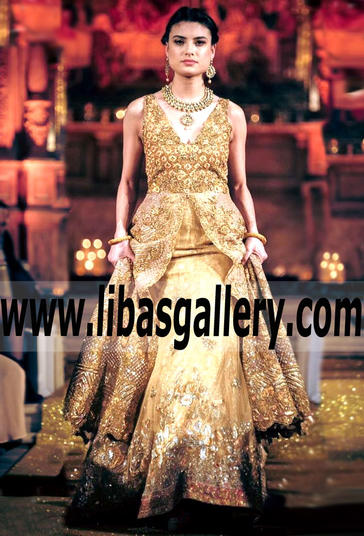 Tena Durrani Bridal Gown Dresses | Asian Designer Bridal Gowns | Fashion Parade London 2017 Bridals | Green Street UK