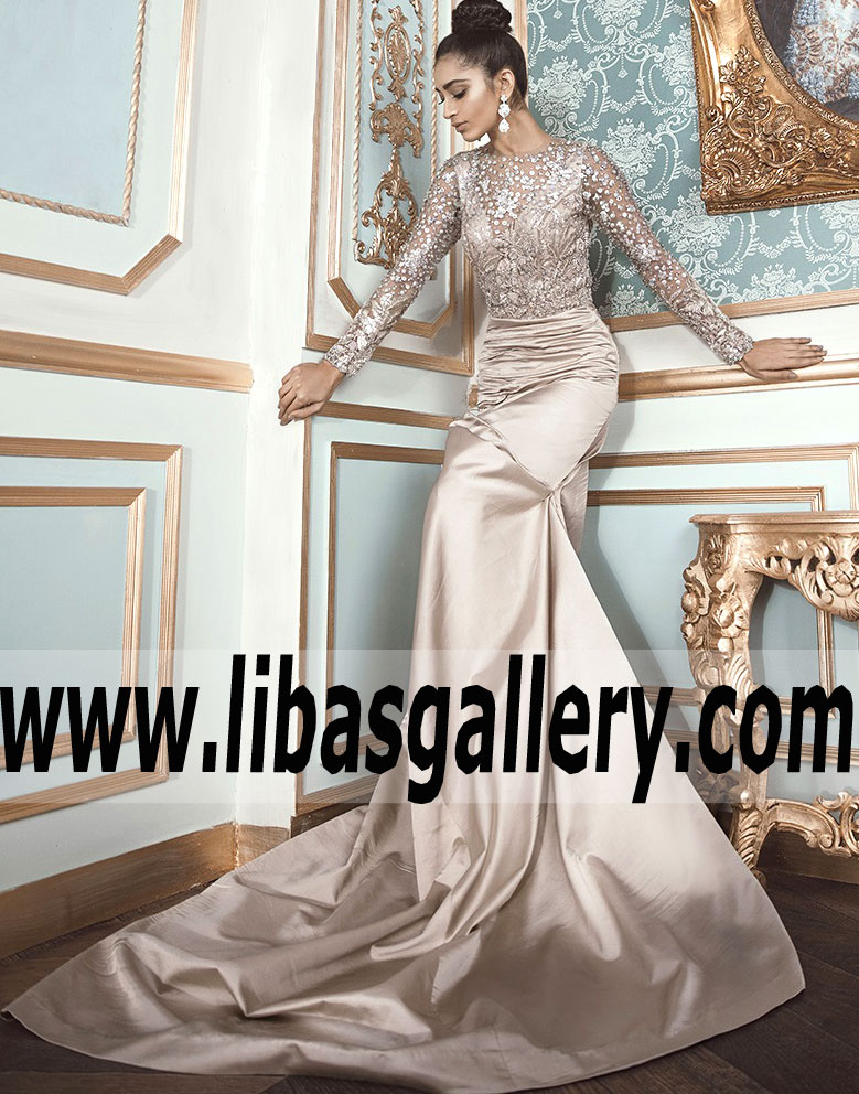 Glamorous Designer Gown for Wedding and Special Occasions Republic Womenswear Wedding Gowns Pakistani Gowns Telford UK