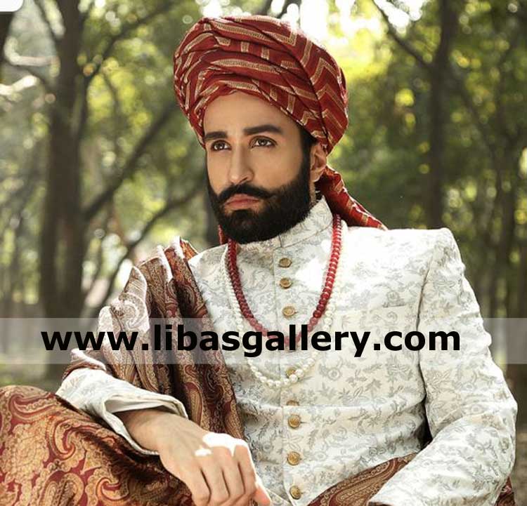 Maroon groom wedding turban tight wrapped fit all head sizes long tail nikah rukhsati taiwan hong kong south korea Maroon groom wedding turban tight wrapped fit all head sizes long tail nikah rukhsati taiwan hong kong south korea