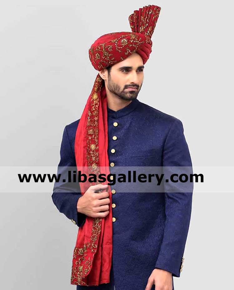 Groom maroon turban embellished for nikah barat event time custom made pretied ready to wear dulha pagri item australia malaysia saudi arabia Groom maroon turban embellished for nikah barat event time custom made pretied ready to wear dulha pagri item australia malaysia saudi arabia